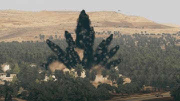 A-10 THUNDERBOLT II (WARTHOG) GUN-RUN ON ENEMY - MILSIM