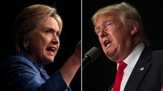Trump and Clinton face off on the campaign trail