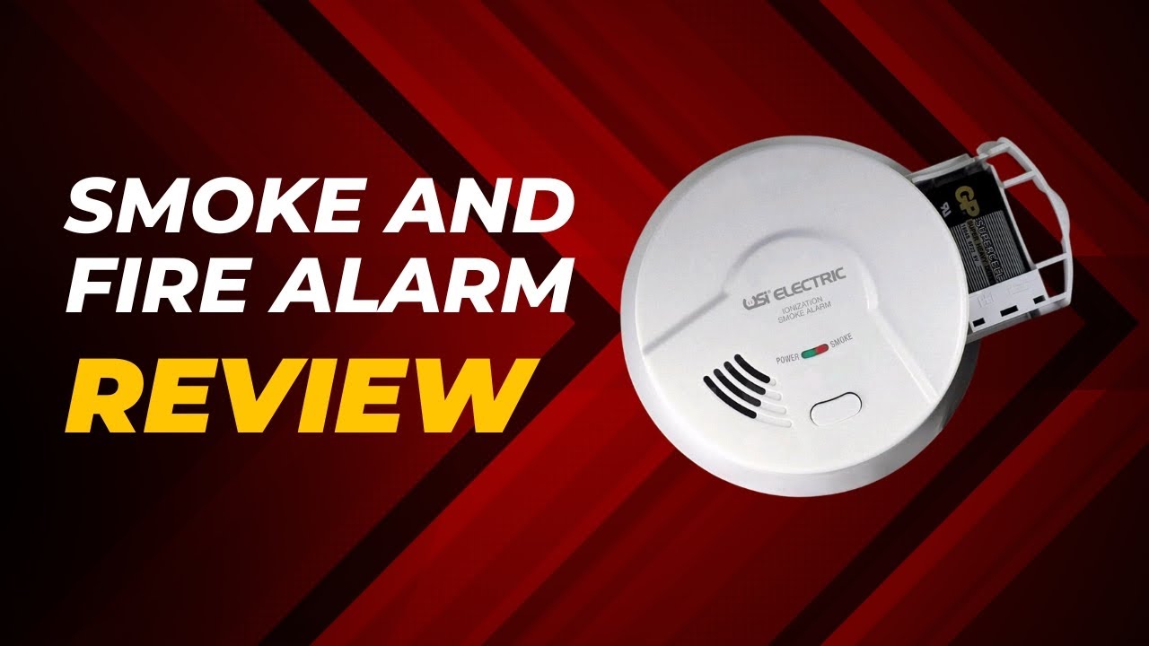 Universal Security Instruments Smoke and Fire Alarm | Review - YouTube