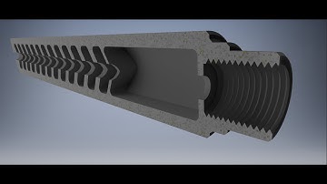 Autodesk Inventor 2017 Suppressor Modeling Demo