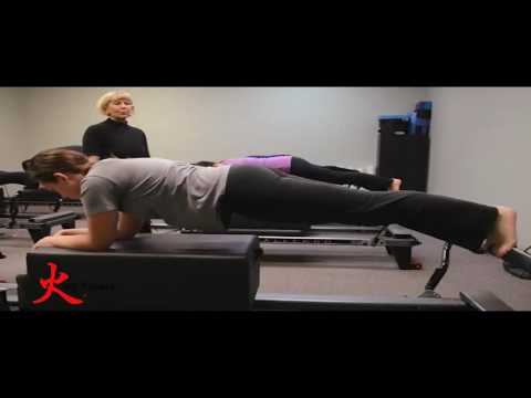 Peak Pilates Reformer Workout KB Fitness Exercise Willow Glen