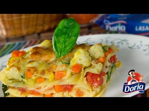 lasagna de vegetales