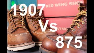 The ULTIMATE Moc Toe: Red Wing 875 Vs 1907