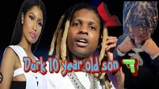 Lil’ Durk 10 year old son sh::ts his stepdad Nicki shares with ￼reaction video