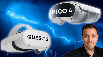 QUEST 2 VS PICO 4 THROUGH-THE-LENS COMPARISON - Godrays, Visuals, Colors & Passthrough!