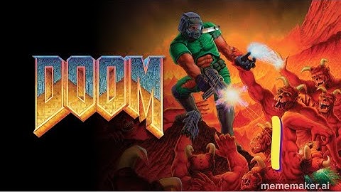 Doom 1993 Knee-Deep in The Dead  Walkthrough with commentary 2024