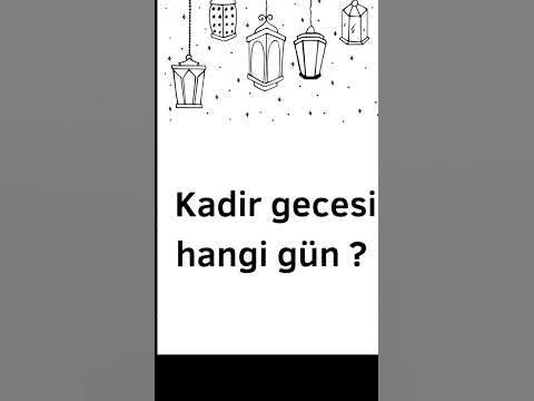 2025 ramazan kadir gecesi ne zaman