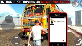 New Truck Cheat Code Add In Indian Bike Driving 3D 🤑| Indian Bike Driving 3d New Update