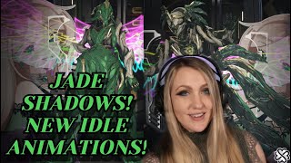 (Spoiler Warning) New Warframe: Jade Idle Animations