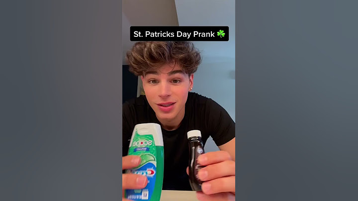 Toothpaste PRANK on my boyfriend ☘️ #shorts | Nicky and Pierre #NiPi