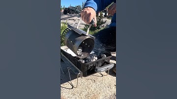 Setting up the Weber Go Anywhere as a smoker! Full video on the channel! #weber #wga #bbq