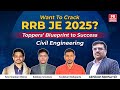 RRB JE Civil Toppers REVEAL Their Top Study Secrets! Exclusive Session with Akhilesh Mathur Sir