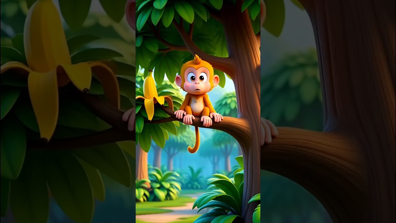 Crazy Jungle Fun 🤪 | Funny Kids Rhyme 🍌🌳