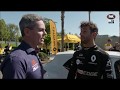 The only lap done of the Albert Park Circuit in F1 with Craig Lowndes and Daniel Riccardo 2020 AGP