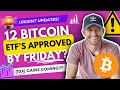 All bitcoin etfs approved this friday whales are currently