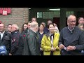 Buh-Rufe bei Merz-Auftritt nach schwerem Waldbrand in Hürtgenwald