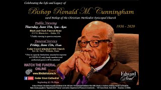 Funeral Services for Bishop Ronald M. Cunningham