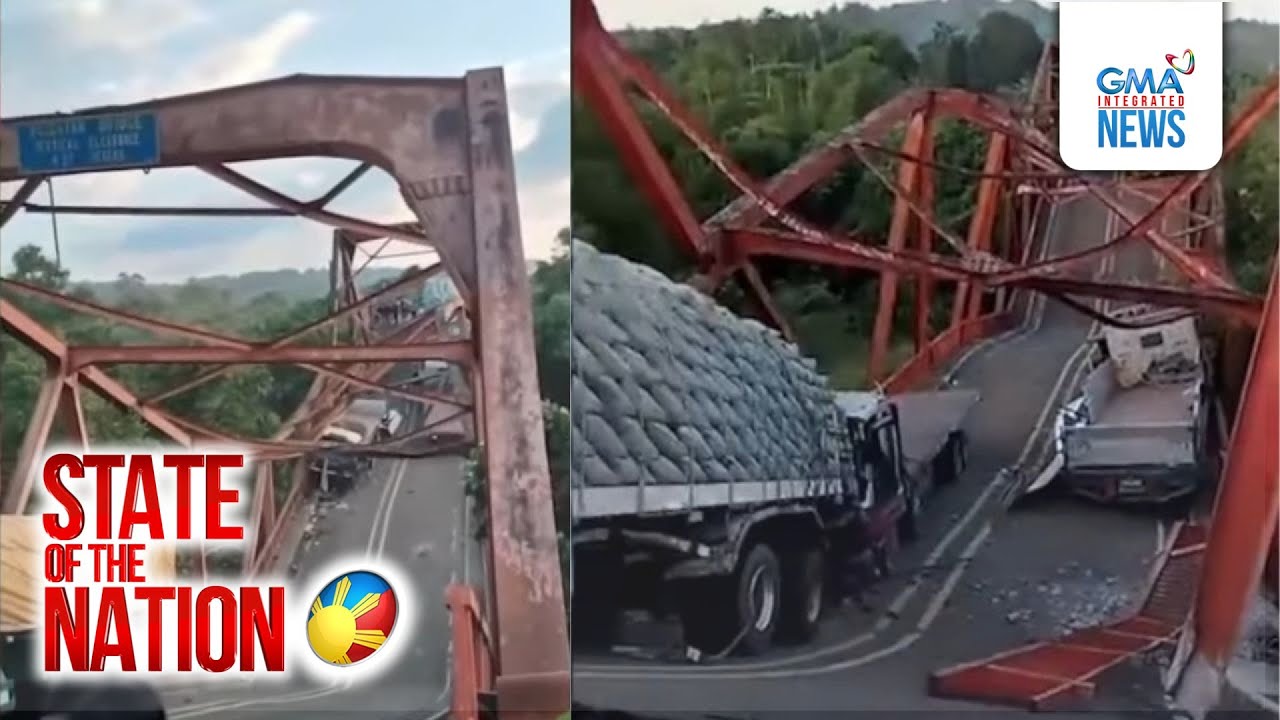 DPWH - Piggatan Bridge, bumigay dahil sobra-sobra ang bigat ng 3 dumaang truck | SONA