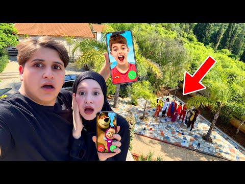 حاولنا الهروب من دمية لعبة الحبار والشخصيات الغامضة خلودة حاول مساعدتنا ولكن مخيف 