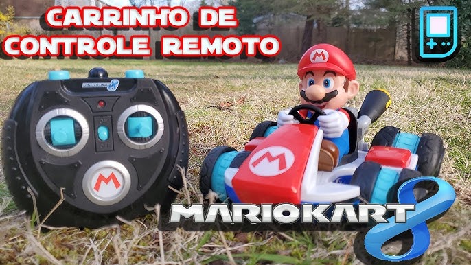 Super Mario Carro Controle Remoto Luigi Kart Racer - Candide