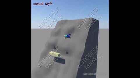 The Cliff (Maya 3D Animation)