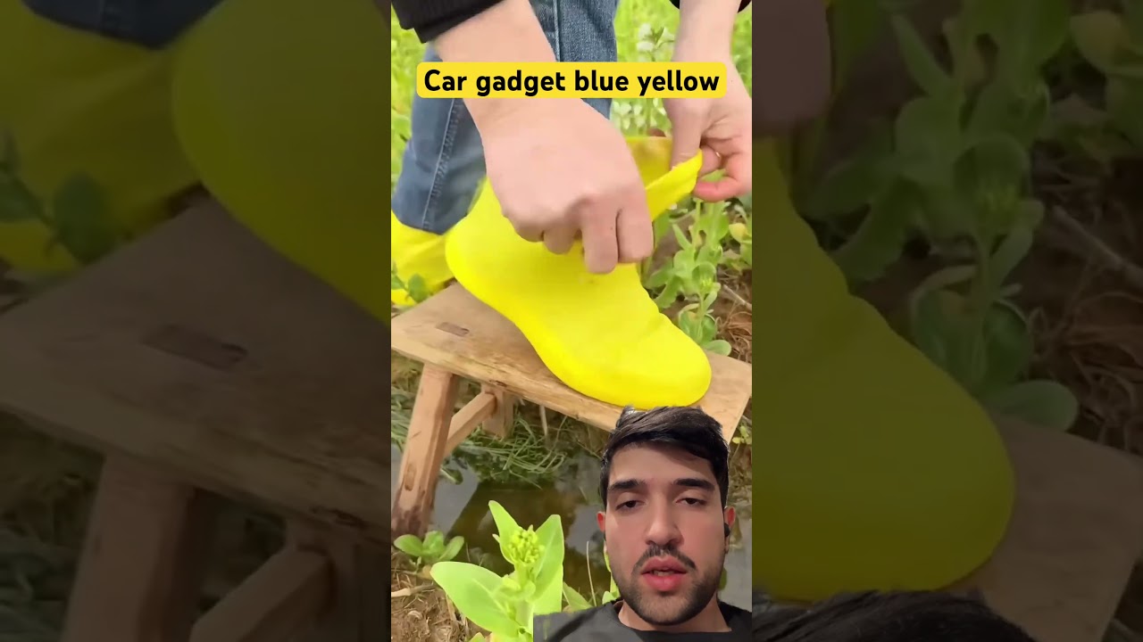 Car gadgets, best shoes, yellow 