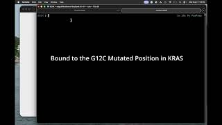 Details Preparing a Covalently-Inhibited  KRAS for MD with ProPrep (Part 2) Update