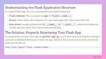 How to Run a Flask App with python app.py Instead of flask run
