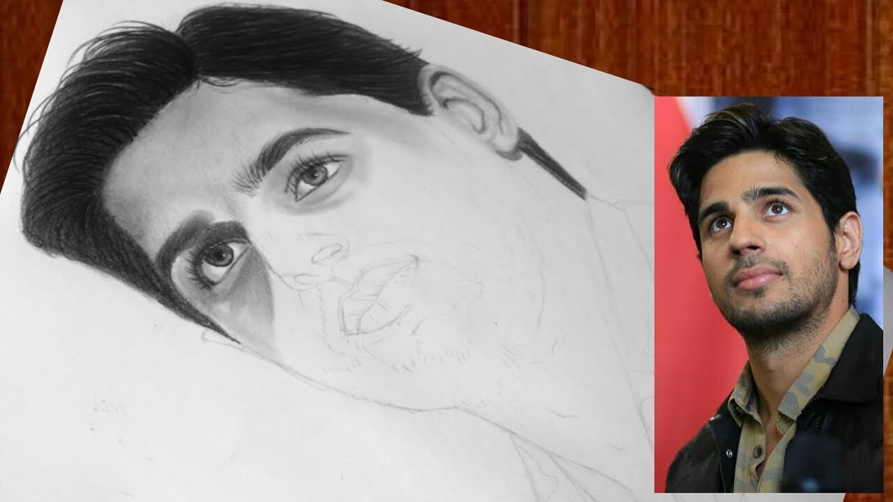 Shershaah  Sidharth Malhotra and kiara Advani Drawing   YouTube