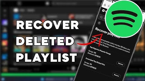 Recover Deleted Spotify Playlist (How to Restore on Mobile & PC)