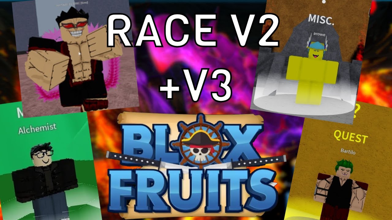 Como desbloquear as raças V2, V3 e V4 no Blox Fruits - Liga dos Games