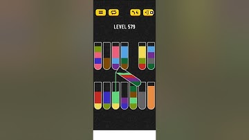 Water sort puzzle level 579