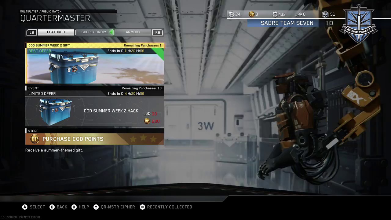 COD SUMMER WEEK 2 HACK