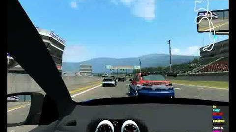 LFS Crash Compilation ( Sound Smoke and Car mod )