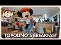 NEW Topolino's Terrace Character Breakfast | Disney Dining Show | 12/16/19