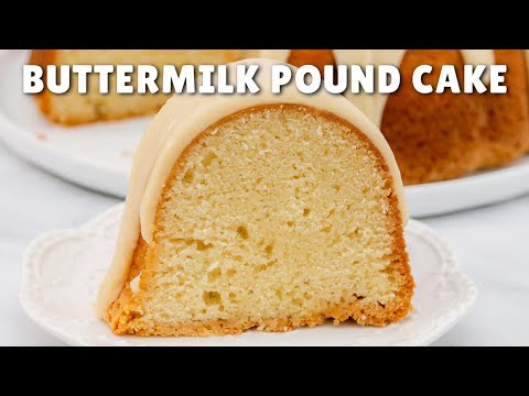 Vanilla Buttermilk Pound