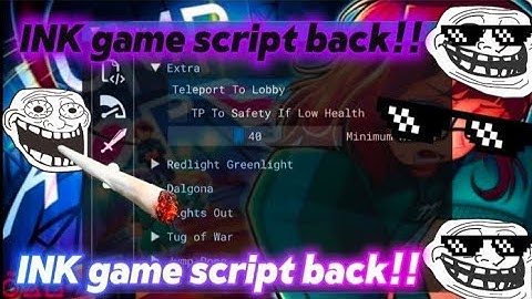 "Ink Game Script is BACK! 🚀 Best Version Ever + Full Tutorial"