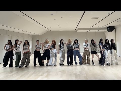 ILLIT x LE SSERAFIM x KATSEYE – ‘ICONIC BY MISTAKE (Fix Ver.)’ Dance Practice Mirrored (4K)