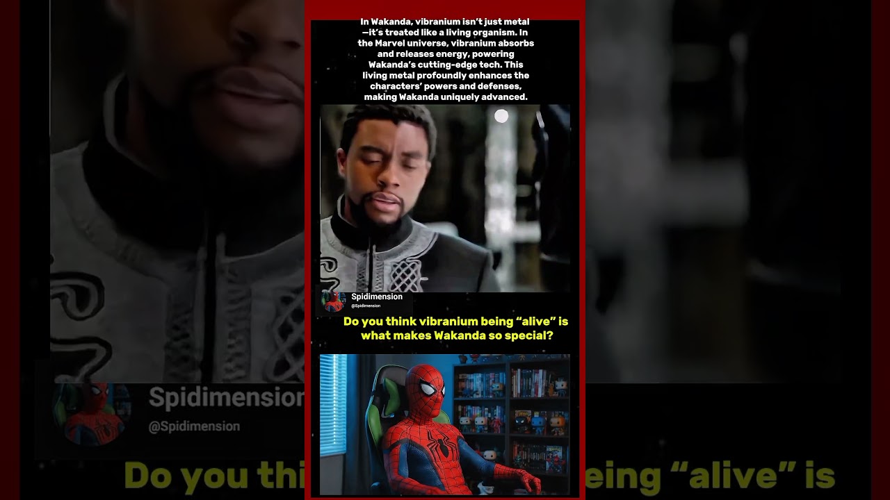 ‎“💎 Vibranium: The Secret of Living Metal!”‎