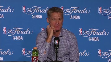 Steve Kerr Postgame Interview Cavaliers vs Warriors Game 2 June 4 2017 2017 NBA Finals