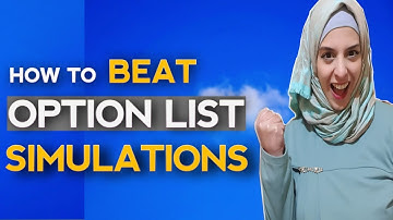 How to Master Option List Simulations on the CPA Exam - 9 TIPS and an Example from the FAR Exam