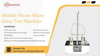 Details Mobile Phone Micro Drop Test Machine | Full Operation & Testing Demo Guide