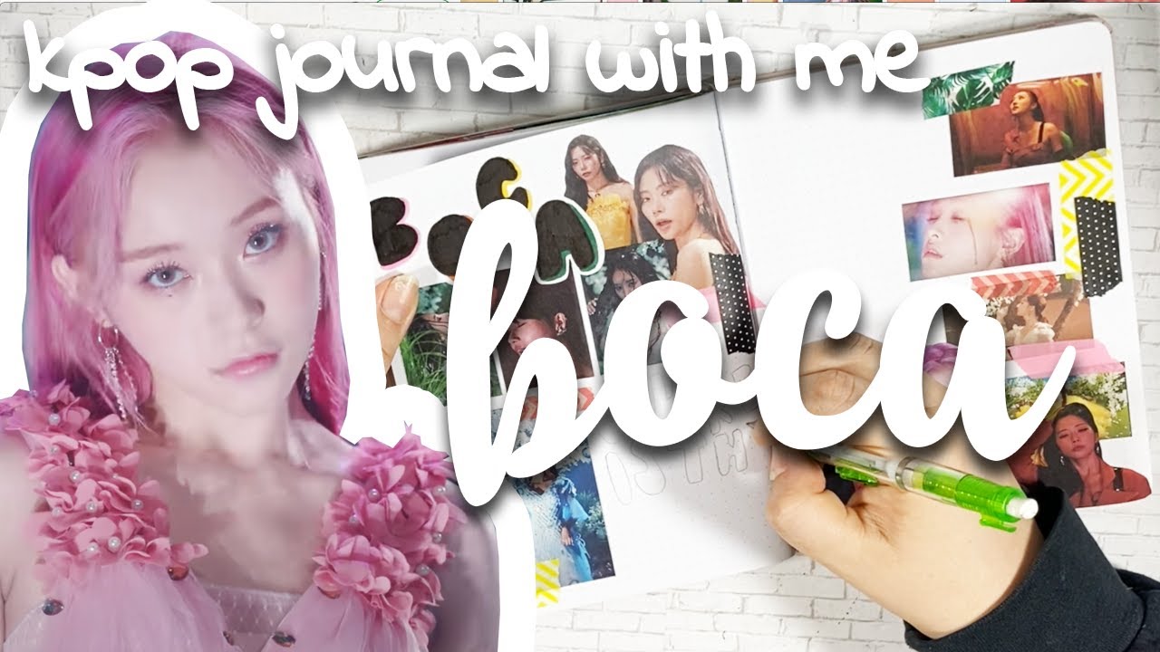 boca | kpop journal with me