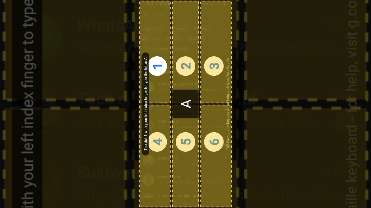 use Braille keyboard for sooper fast typing on android. Braille keyboard full setup. 90 % not aware