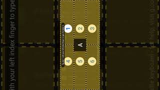 use Braille keyboard for sooper fast typing on android. Braille keyboard full setup. 90 % not aware screenshot 3
