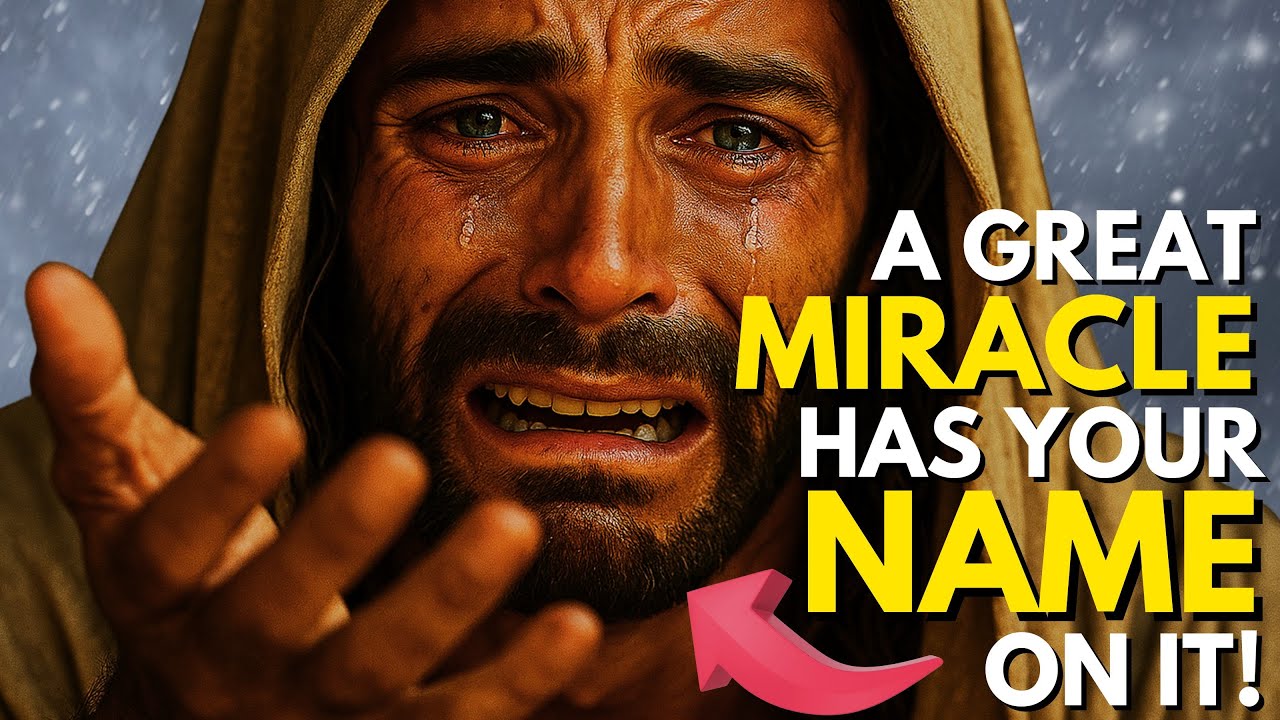 God Says: A great MIRACLE HAS YOUR NAME ON IT!