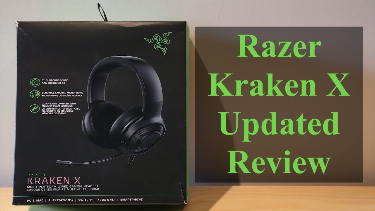 Razer Kraken X - Casque Gaming Filaire Multiplateforme (Microphone