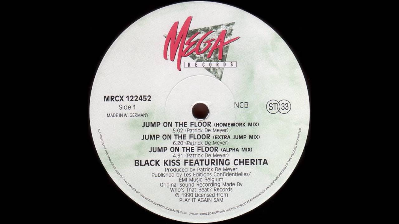 Black Kiss Feat Cherita Jump On The Floor Homework Mix 1990