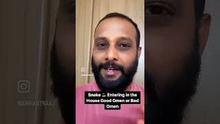 Ular Masuk ke Rumah Pertanda Baik atau Pertanda Buruk?? #arihantraaj #occultking #vastuyatra #ast...