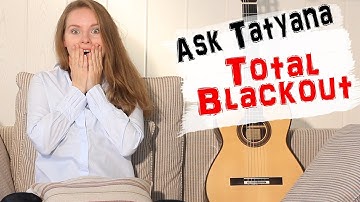 Memorization - How to avoid Blackout - by Tatyana Ryzhkova